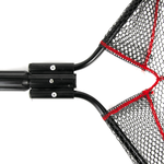 Подсачек телескопический 70см (прорезиненная сетка)