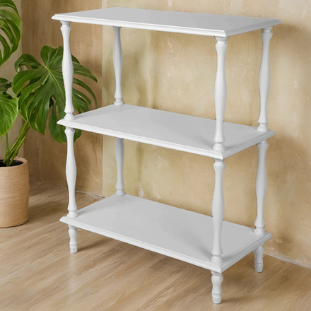 Этажерка Мебелик П 9 белый