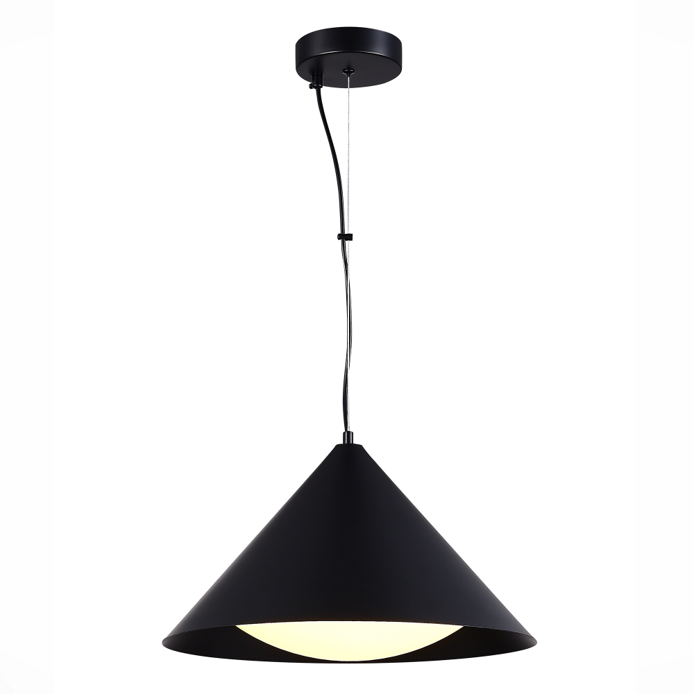 SL6501.413.01 Светильник подвесной ST-Luce Черный/Черный LED 1*12W 3000K