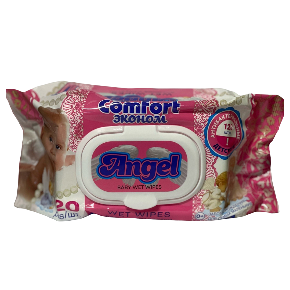 Салфетки влажные "Комфорт" Angel 120шт