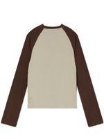 Женский Лонгслив Gradation Lettering Raglan