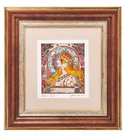 Народные промыслы ШК-55/243 Панно «Зодиак - Альфонс Муха»