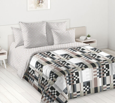 Постельное белье поплин 2 спальное Эрнесто 1