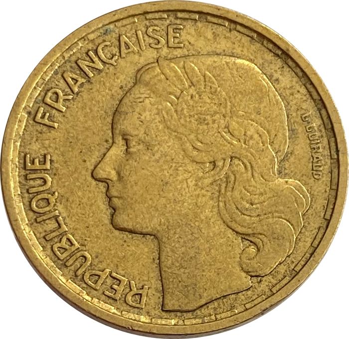 10 франков 1950-1958 Франция