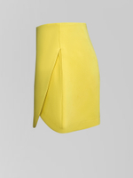 Юбка-шорты Yu Ze Fashion 2019231 однотонная на молнии сзади