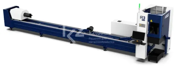 Труборез лазерный с ЧПУ HSG Laser серии R3 для резки труб
