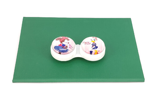 Контейнер для контактных линз «Минни Маус и Дэйзи Дак»