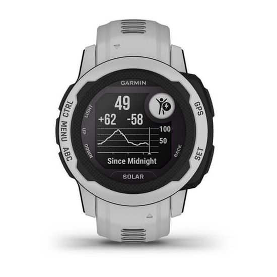Умные часы Garmin Instinct 2S Solar серый