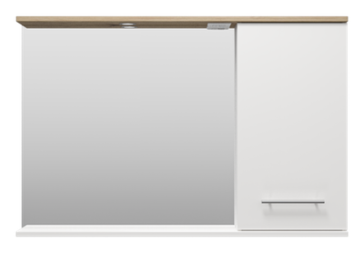 Зеркальный шкаф Misty Респект 120 правый