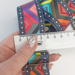 Гитарный ремень Треугольники