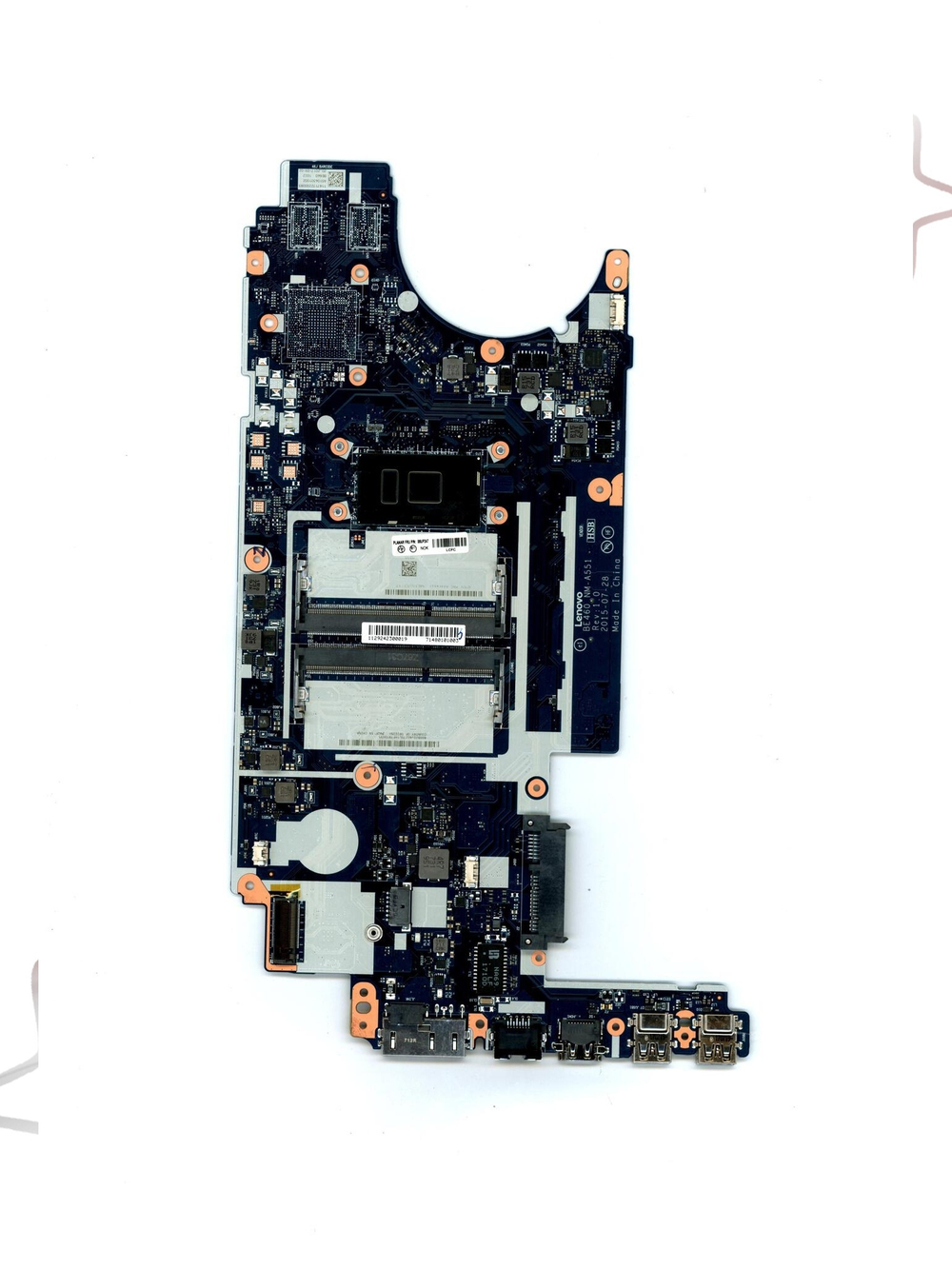 Материнская плата для ноутбука Lenovo ThinkPad E460 NM-A551 Intel Core i5-6200U UMA HW TPM NOK (00UP247), оригинал