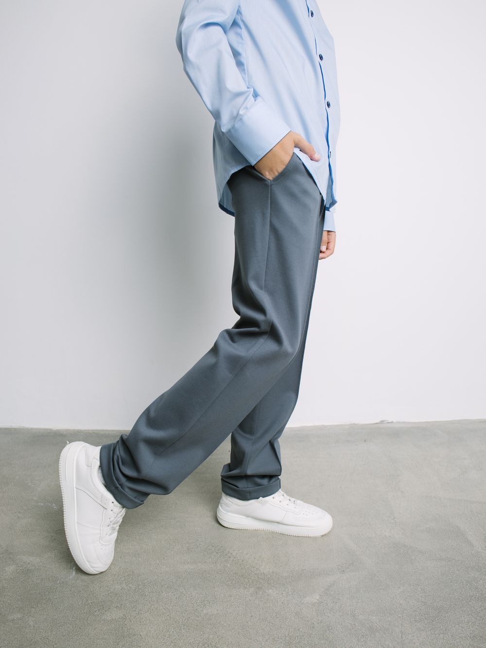 Брюки "Серые" 7+