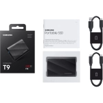 Внешний SSD Samsung Т9 Portable 1 TB Black (MU-PG1T0B/WW)