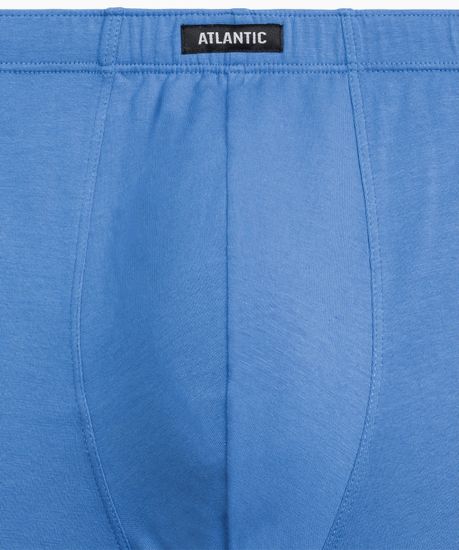 Трусы мужские боксеры (5шт), Atlantic 5SMH-002, хлопок, светло-голубой + графитовый + черный + светлый хаки + индиго