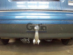 Фаркоп оцинкованный Galia A036A для Audi A4 2000-2007, VW Passat 1996-2005(паспорт и сертификат в комплекте)(без электрики)