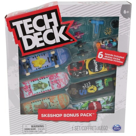 Tech Deck - Набор Skateshop Палец-скейтборд Deskorolka Almost 6-pak 20140999