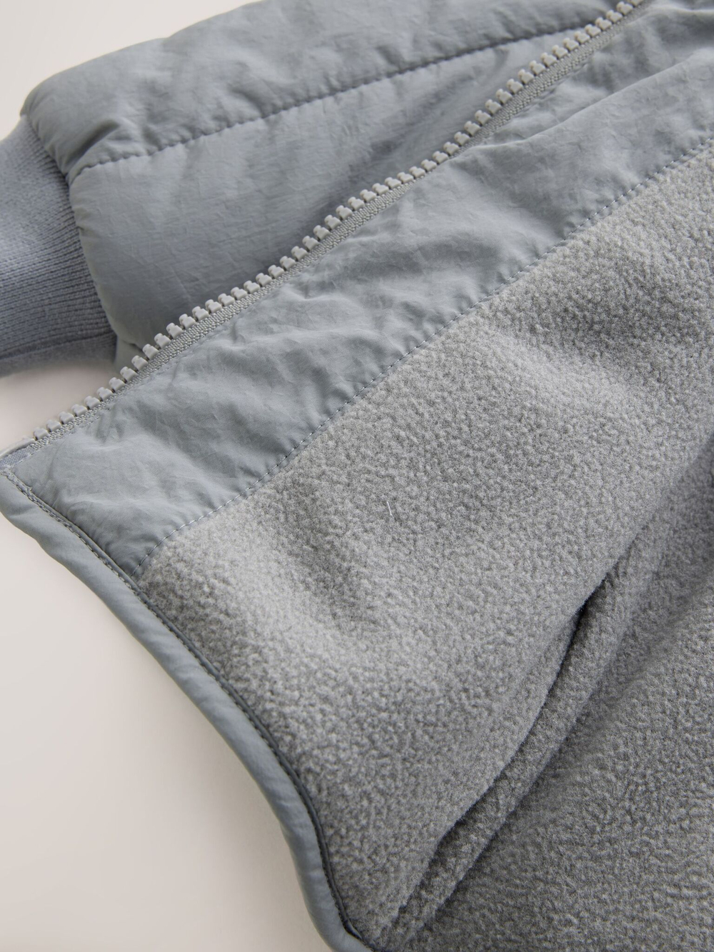 Бомбер утепленный для мальчика Next AU1-019, Серый