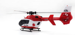 Радиоуправляемый вертолёт RC ERA EC135 4CH 6-Axis Gyro 1:36 Scale Flybarless RC Helicopter RTF , синий , с функцией барометра