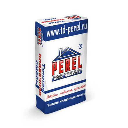 Perel TKS 6020, мешок 20 кг - теплоизоляционный кладочный раствор