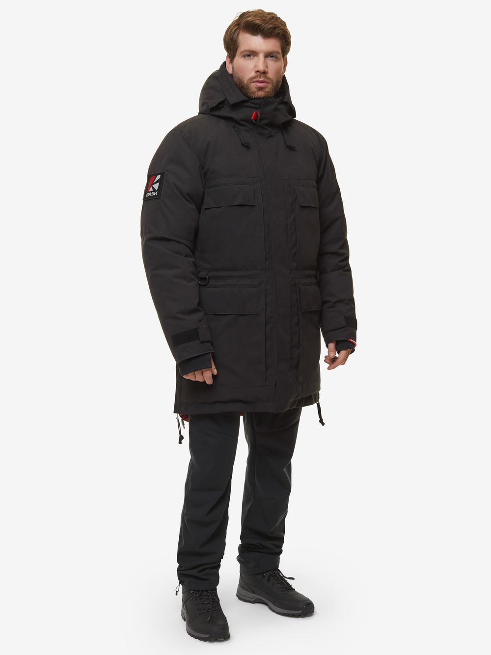 Куртка мужская пуховая BASK TAIMYR V4 черный