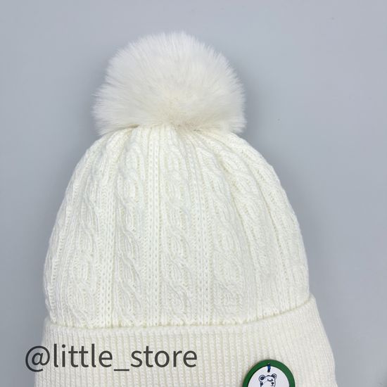 Комплект зимний "Медвежонок" Молочный