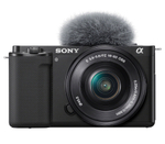 Беззеркальный фотоаппарат Sony ZV-E10 Kit 16-50 черный (уцененный)