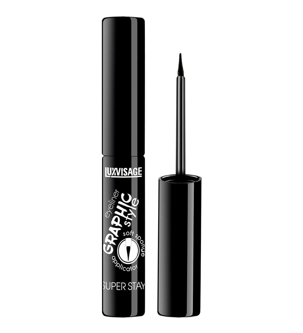 LuxVisage ПОДВОДКА для глаз GRAPHIC style SUPER STAY 4 мл