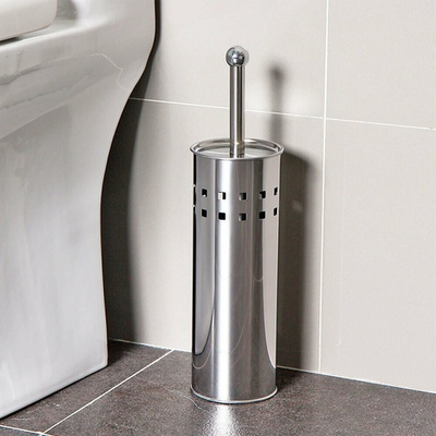 Ерш для туалета 9,8*9,8*38,5см (нерж)