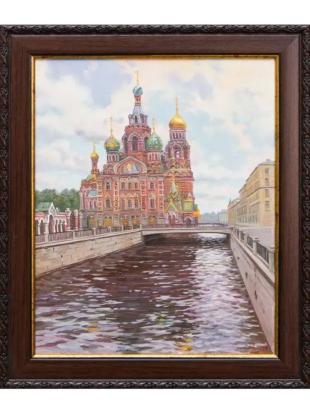 Картина маслом Спас Дельцов