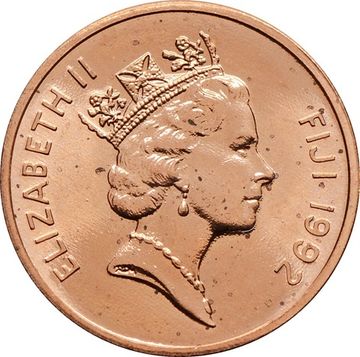 1 цент 1992 Фиджи