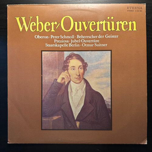 Вебер - Увертюры (Германия 1976г.)