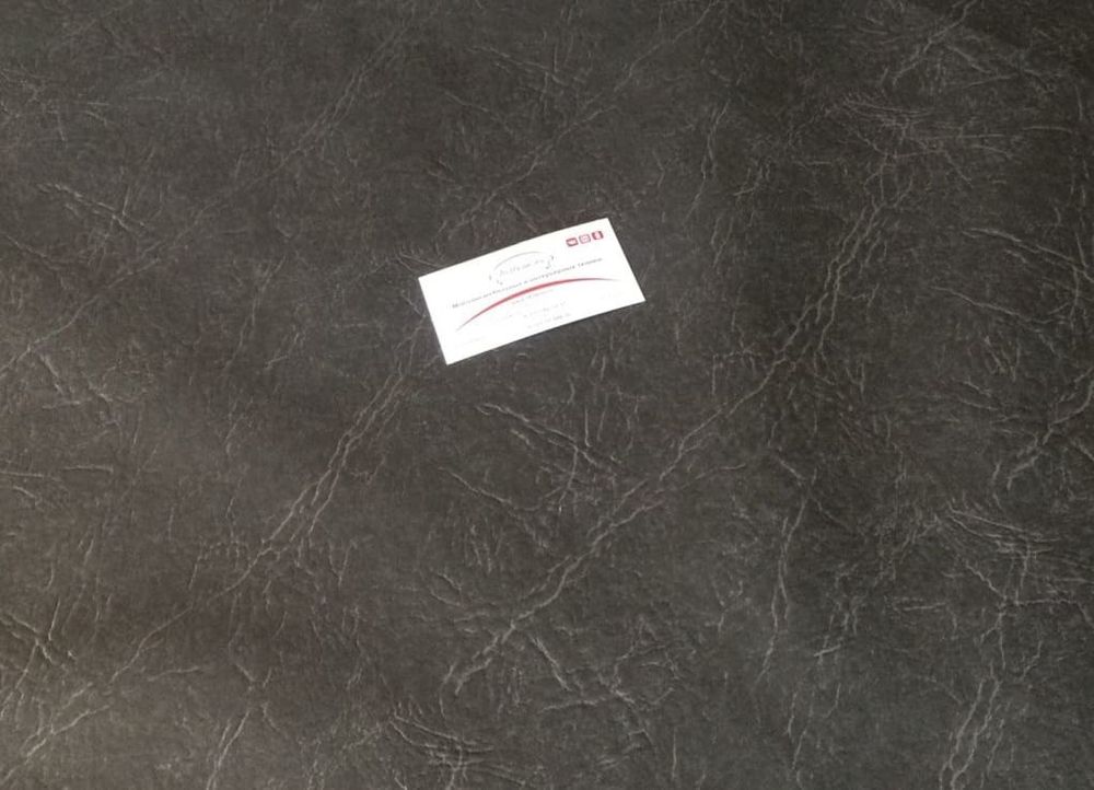 Искусственная кожа графит 252