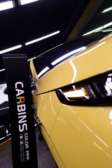 Carbins Color PPF Desert Yellow CR 19C песочная бежевая цветная полиуретановая защитная антигравийная пленка