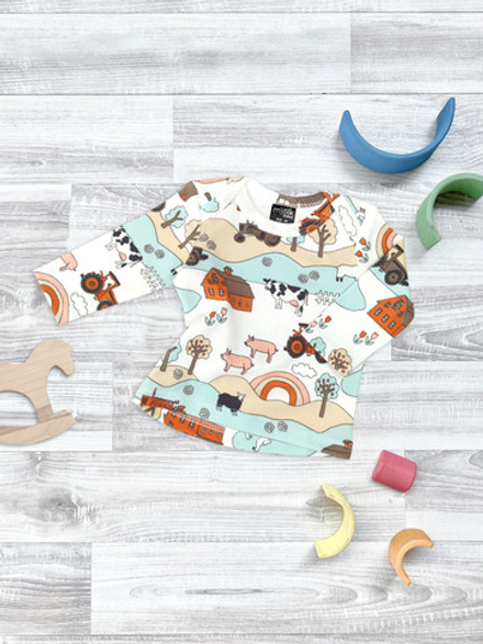 Футболка с длинным рукавом Mjölk Ферма