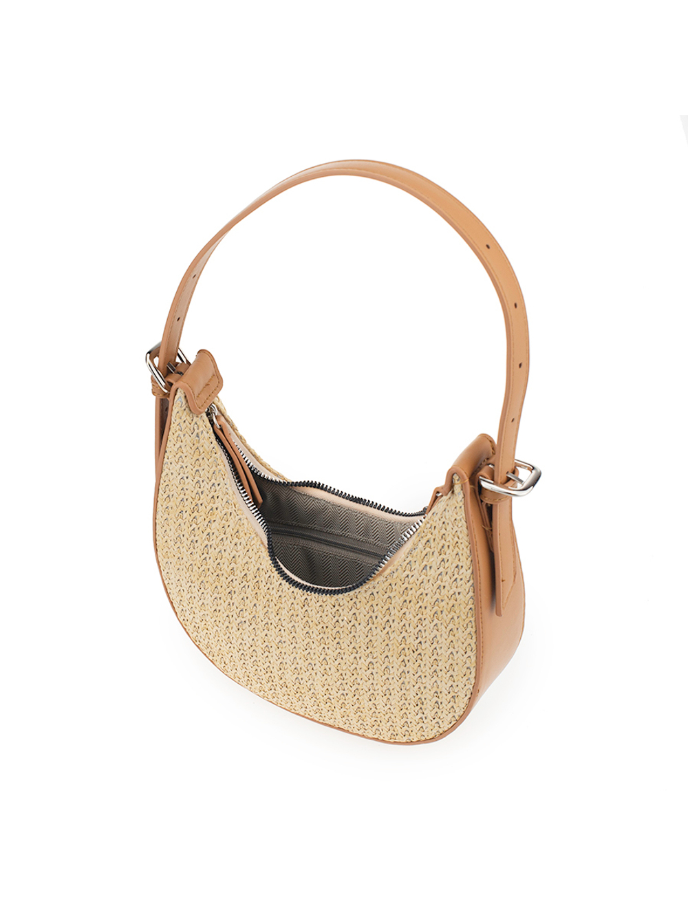 27569/31 Сумка жен., иск. кожа, солома