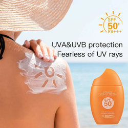 Солнцезащитный крем KORMESIC, водостойкий, SPF 50, для лица и тела, 50мл
