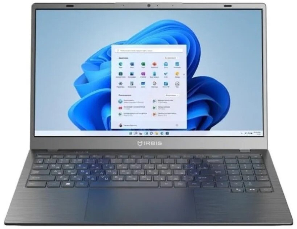 Ноутбук  Irbis BREEZE 15.6 ", Intel N, 8 Гб RAM, 256 Гб SSD, UHD Graphics 730, Серый