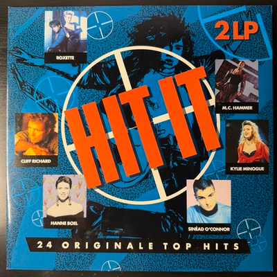 Сборник Hit It 2LP (Дания 1990г.)