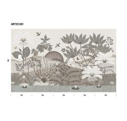 Пейзаж 2 Гранатовый оазис панно