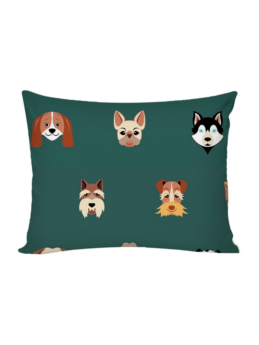 Постельное белье перкаль Сказка "Dogs " 1,5-сп Наволочка 50х70 см 1 шт Простынь на резинке 90x200 см Пододеяльник 145x215 см