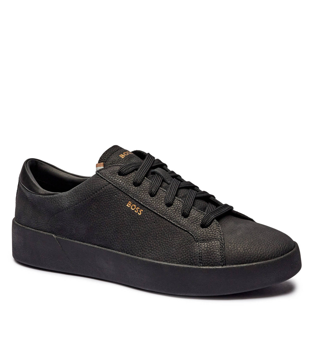 Кожаные кроссовки belwar tenn BOSS BLACK - черный(50529509)