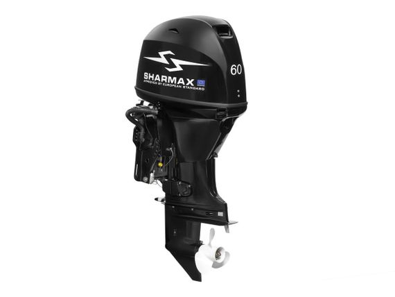 Комплект Алюминиевая лодка (катер) Mikatsu (Микатсу) 470 (Z43) Standard + мотор Sharmax SMF60FEL-T EFI