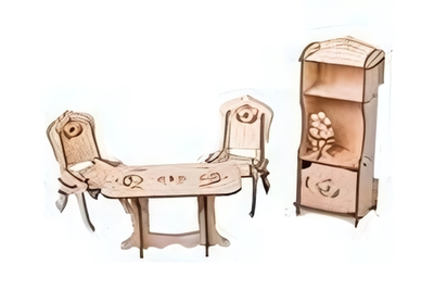 Мебель для кукол 30см "Гостиная"