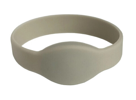 RFID браслет MIFARE “OVAL” СВЕТЛО-СЕРЫЙ, диаметр 65 мм