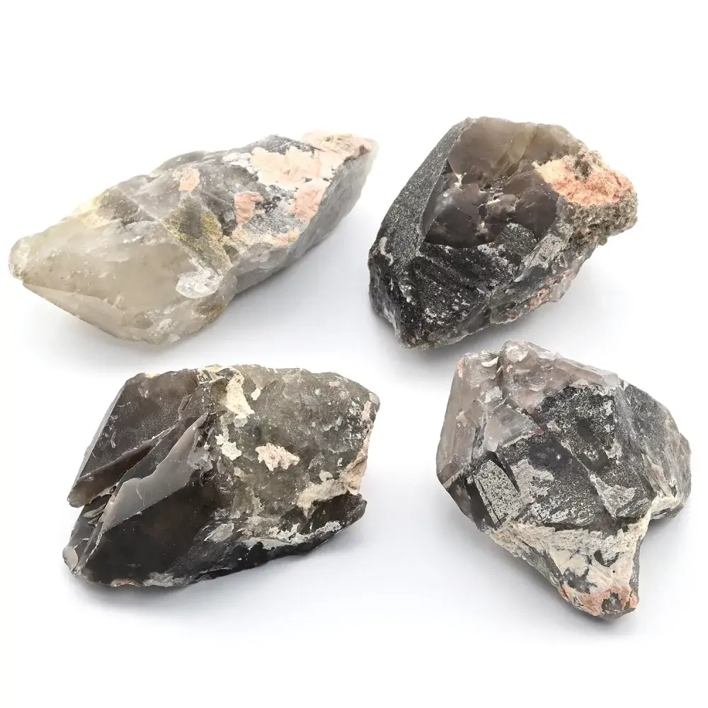 Кристалл раухтопаза (дымчатого кварца) 71*53*44мм, 240-279г