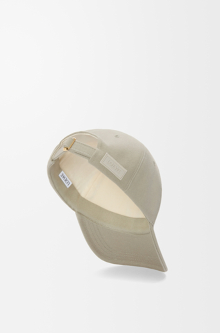 Loewe Кепка с нашивкой из хлопка, серый