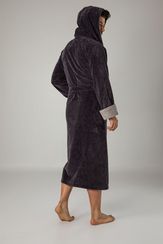 Халат мужской  с капюшоном Sports  1145  Nusa Турция