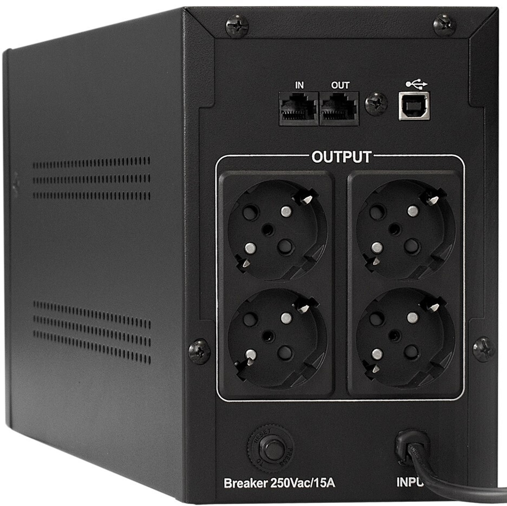 Источник бесперебойного питания  Exegate SpecialPro Smart LLB-1000.LCD.AVR.EURO.RJ.USB