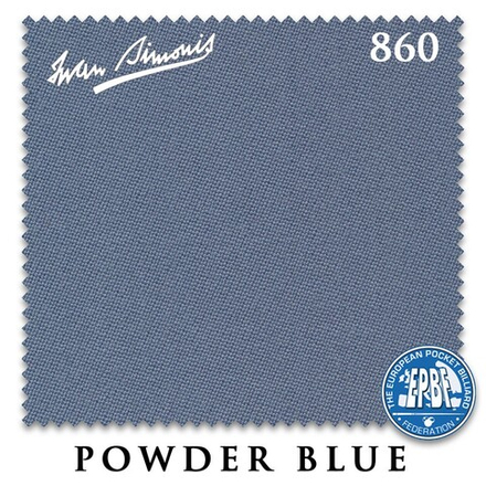 Сукно "Iwan Simonis 860" 198см Powder Blue