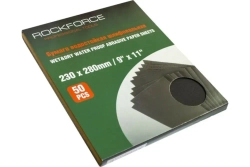 Бумага наждачная RF-SP150W водостойкая №150 (230x280мм) (к-т 50шт) ROCKFORCE